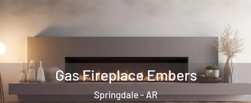 Gas Fireplace Embers Springdale - AR