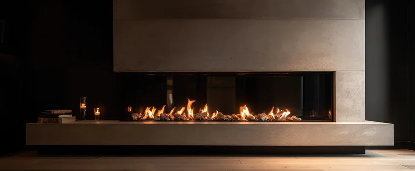 Gas Fireplace Ember Bed Design Services in Springdale, Arkansas