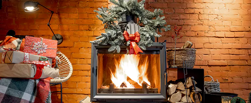Travis Industries Linear Gas Fireplace Installation in Springdale, Arkansas