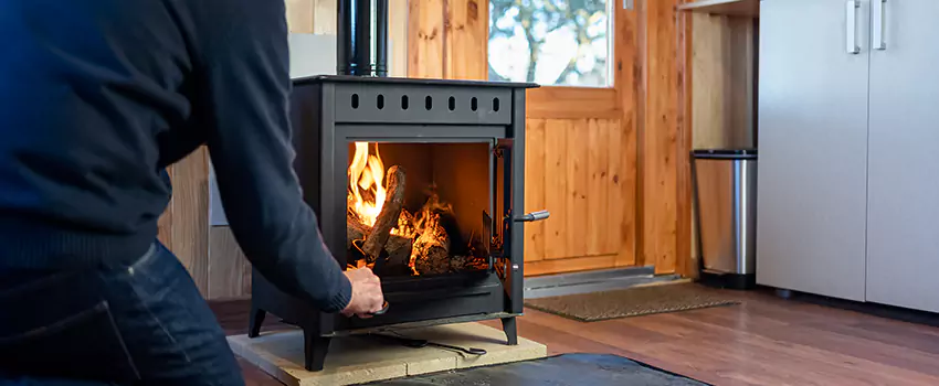 Open Hearth Wood Fireplace Installation in Springdale, AR